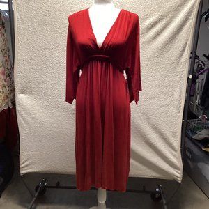 Rachel Pally size S red garnet dress